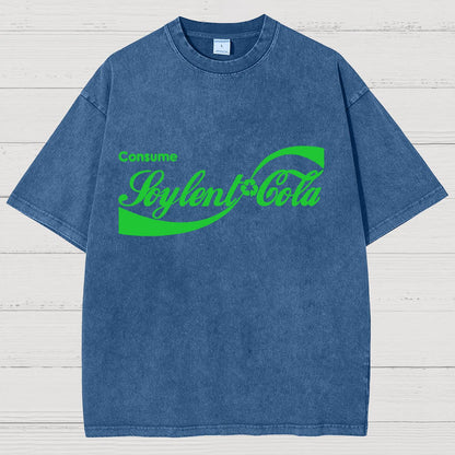 Consume Galactic Cola! Vintage Distressed T-shirt