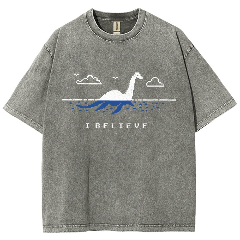 I Believe Vintage Distressed T-shirt