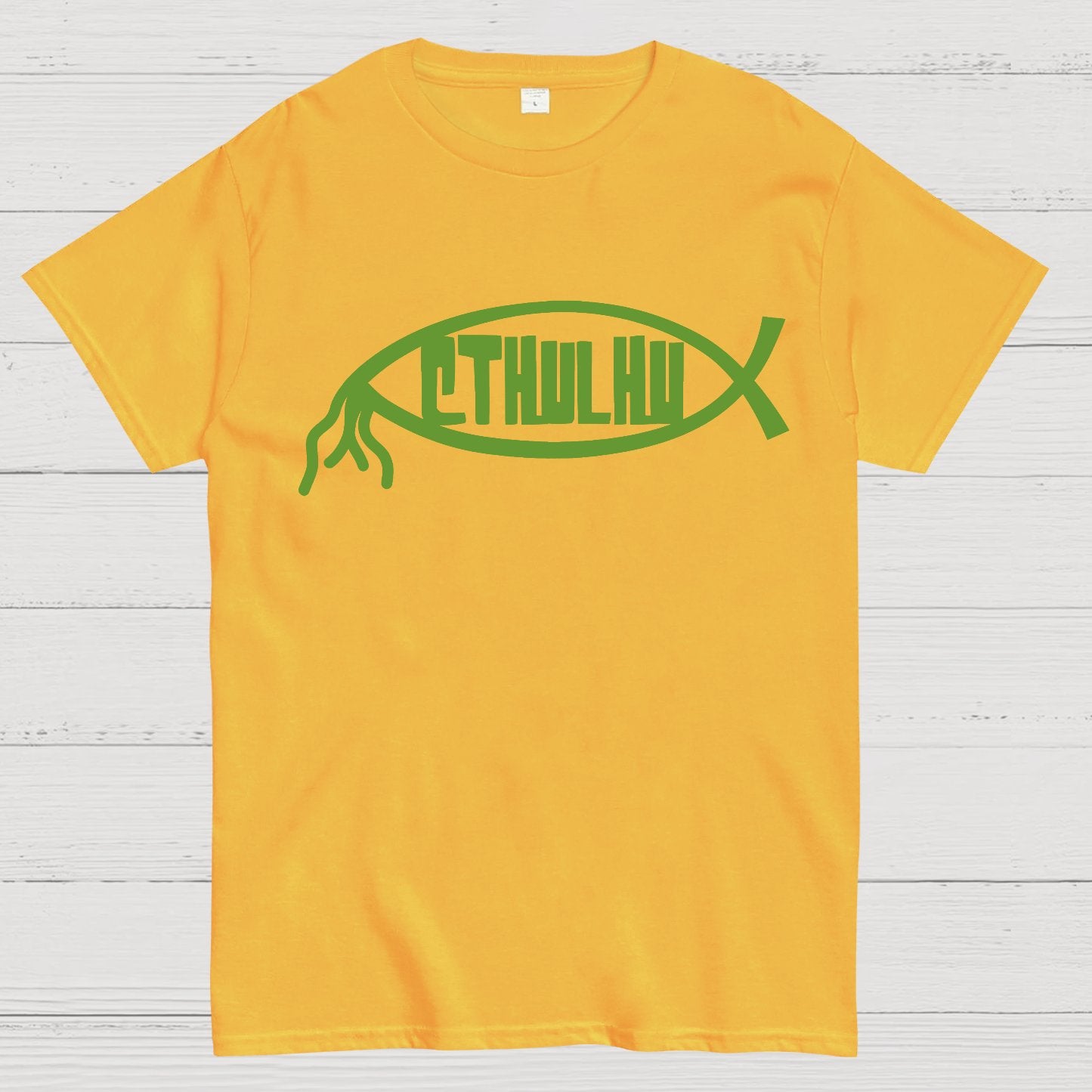 Cthulhu Fish Geek T-Shirt