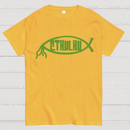 Cthulhu Fish Geek T-Shirt