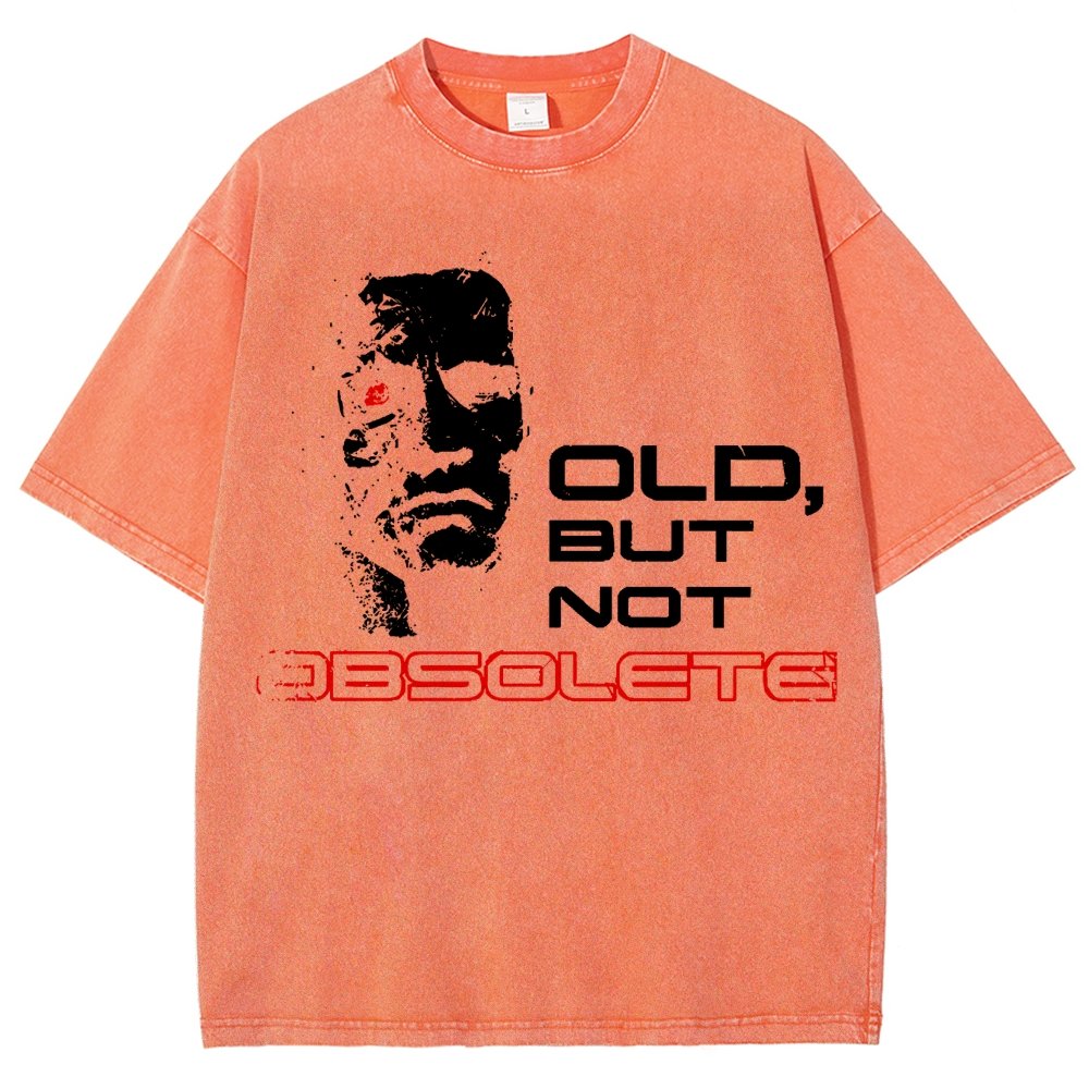 Old But Not Obsolete Vintage Distressed T-shirt