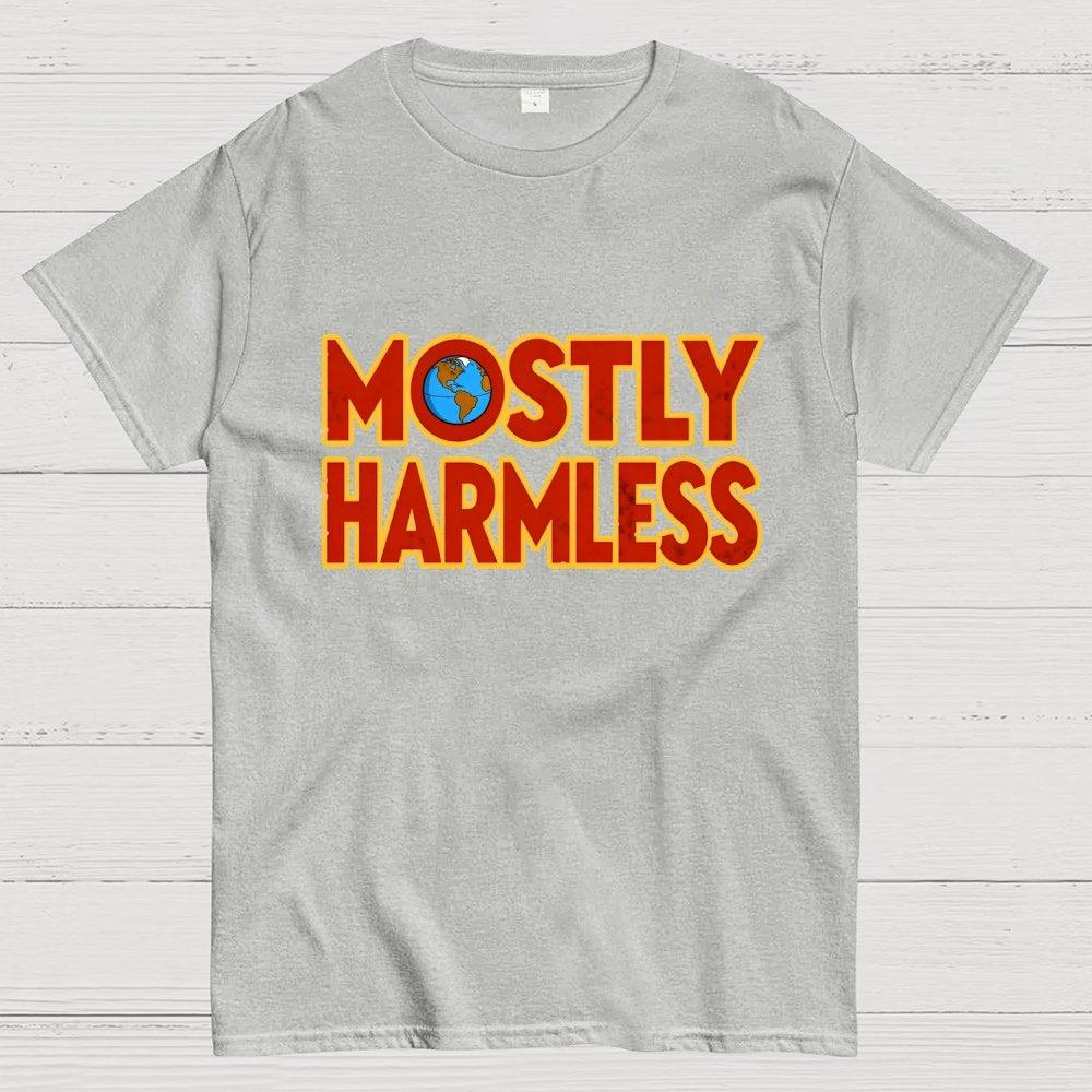 Mostly Harmless Art Print Geek T-Shirt