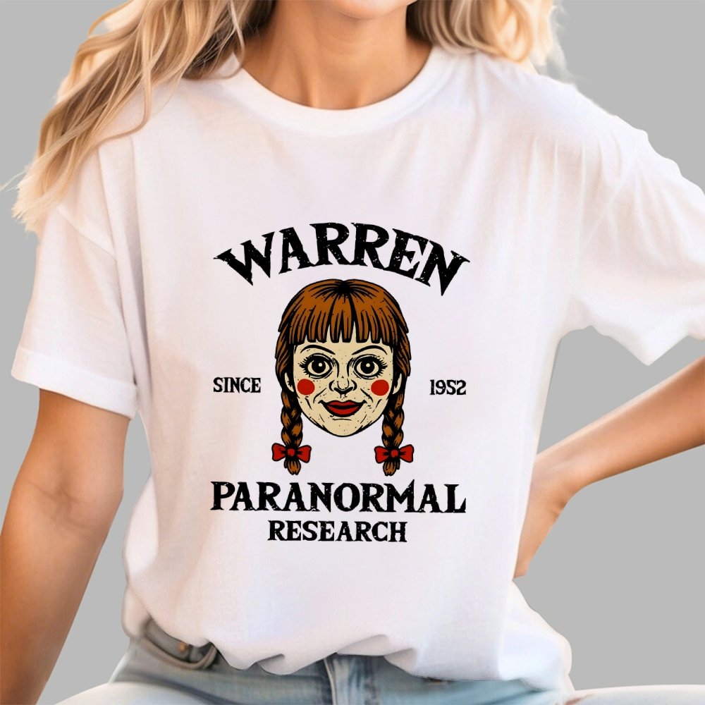 Warren Paranormal Research Geek T-Shirt