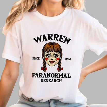 Warren Paranormal Research Geek T-Shirt