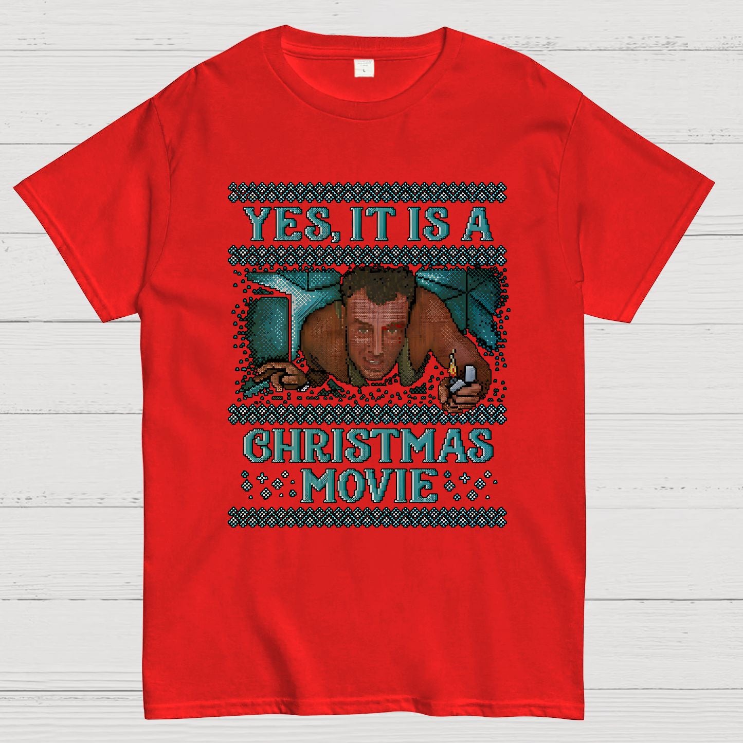 Gen-X Christmas Movie Geek T-Shirt