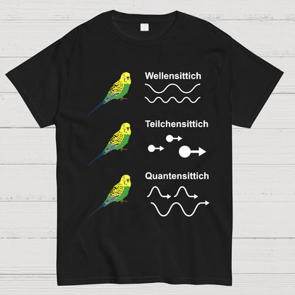 science Quantensittich Geek T-Shirt