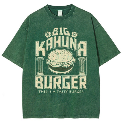 Big Wave Burger Vintage Distressed T-shirt