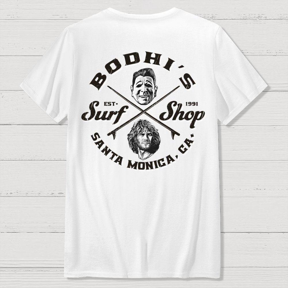 Bodhi's Surf Shop Back-Printed Geek T-Shirt