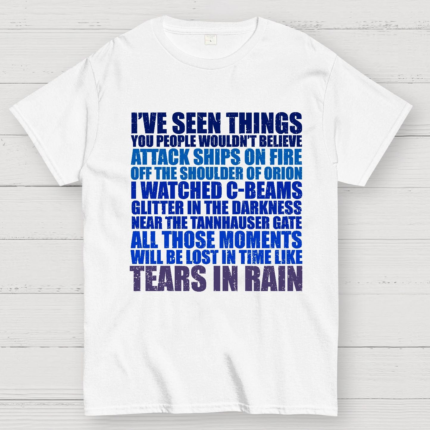 Tears In Rain Geek T-Shirt