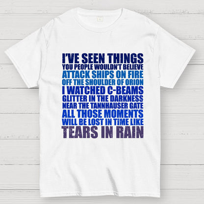 Tears In Rain Geek T-Shirt