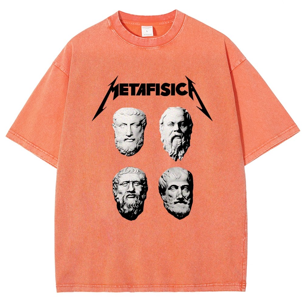 Metafisica Vintage Distressed T-shirt