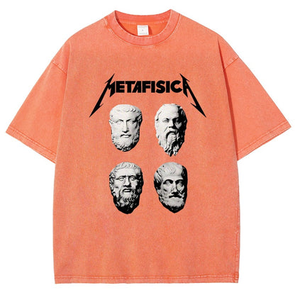 Metafisica Vintage Distressed T-shirt