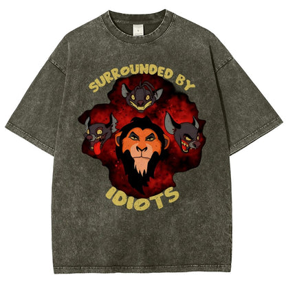 Surrounded By Idiots Vintage Distressed T-shirt