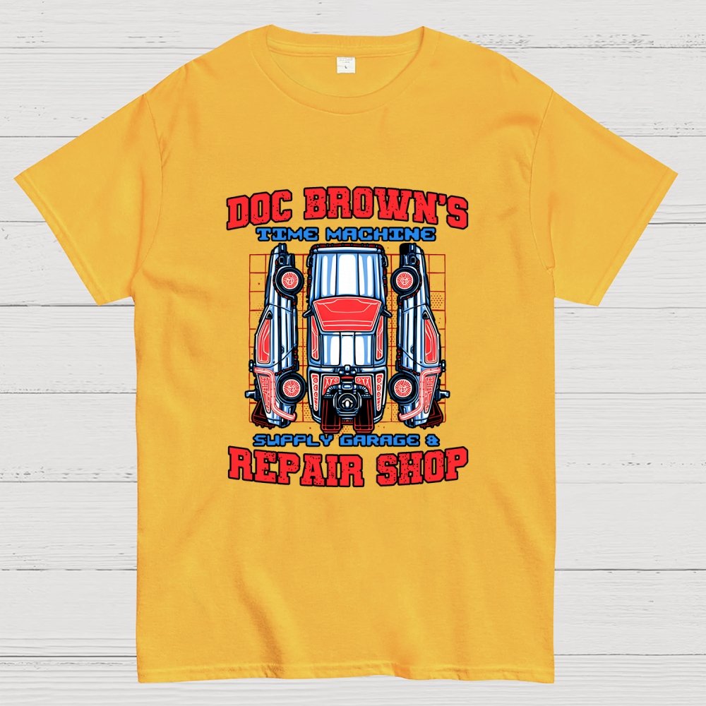 Time Machine Repair Shop Geek T-Shirt