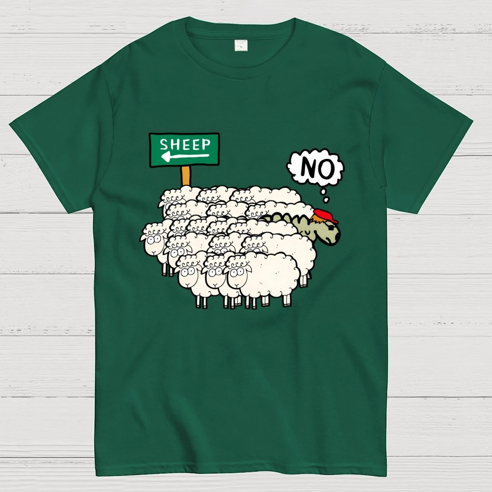 Don't Be a Sheep Geek T-Shirt