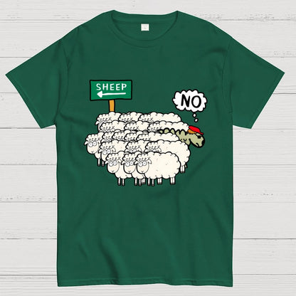 Don't Be a Sheep Geek T-Shirt