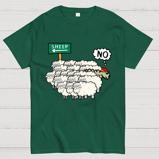 Don't Be a Sheep Geek T-Shirt