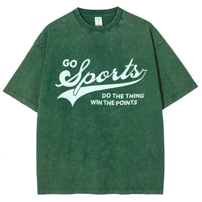 Go Sports Vintage Distressed T-shirt