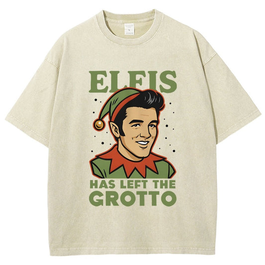 Elfis Vintage Distressed T-shirt