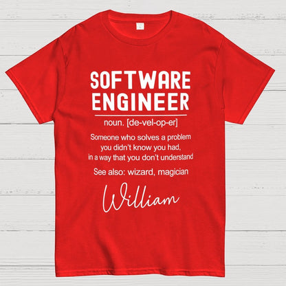 Software Engineer Geek T-Shirt