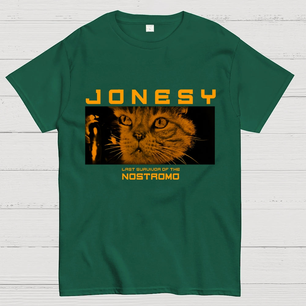 Jonesy Nostrocat Space Survivor Geek T-Shirt