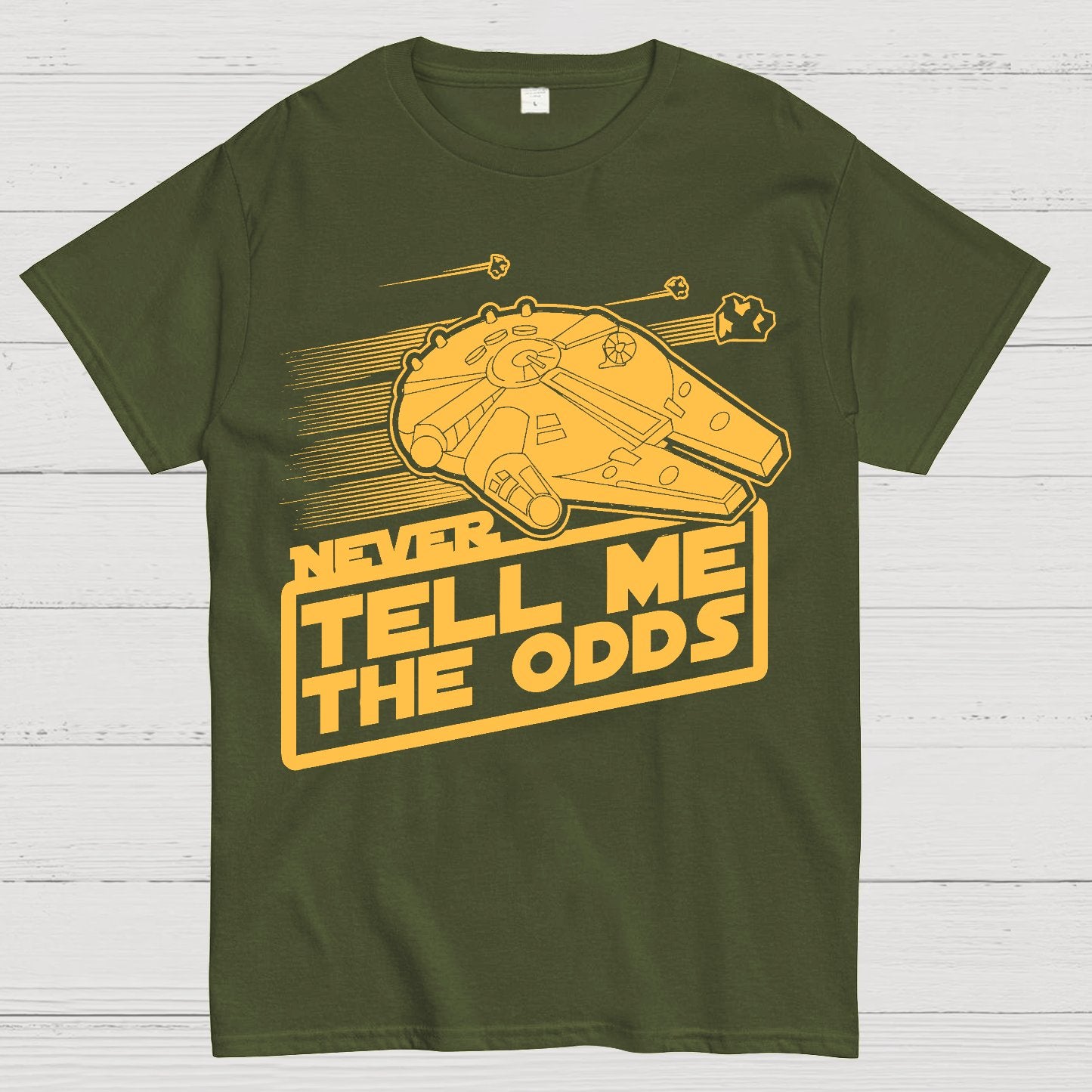 Never Tell Me The Odds Geek T-Shirt