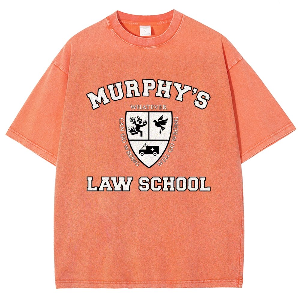 Murphy's Law School Vintage Distressed T-shirt
