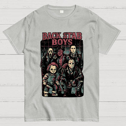 Back Stab Boys Unisex Geek T-Shirt