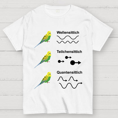 science Quantensittich Geek T-Shirt