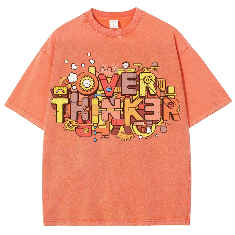 The Overthinker! Vintage Distressed T-shirt