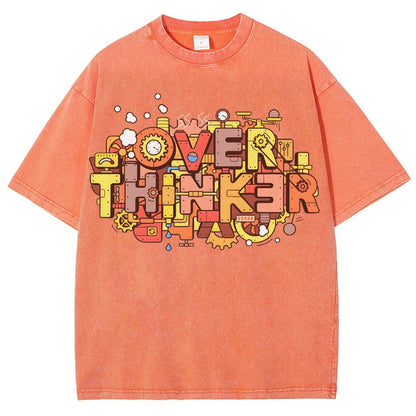 The Overthinker! Vintage Distressed T-shirt