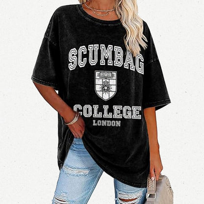 Scumbag College Vintage Distressed T-shirt