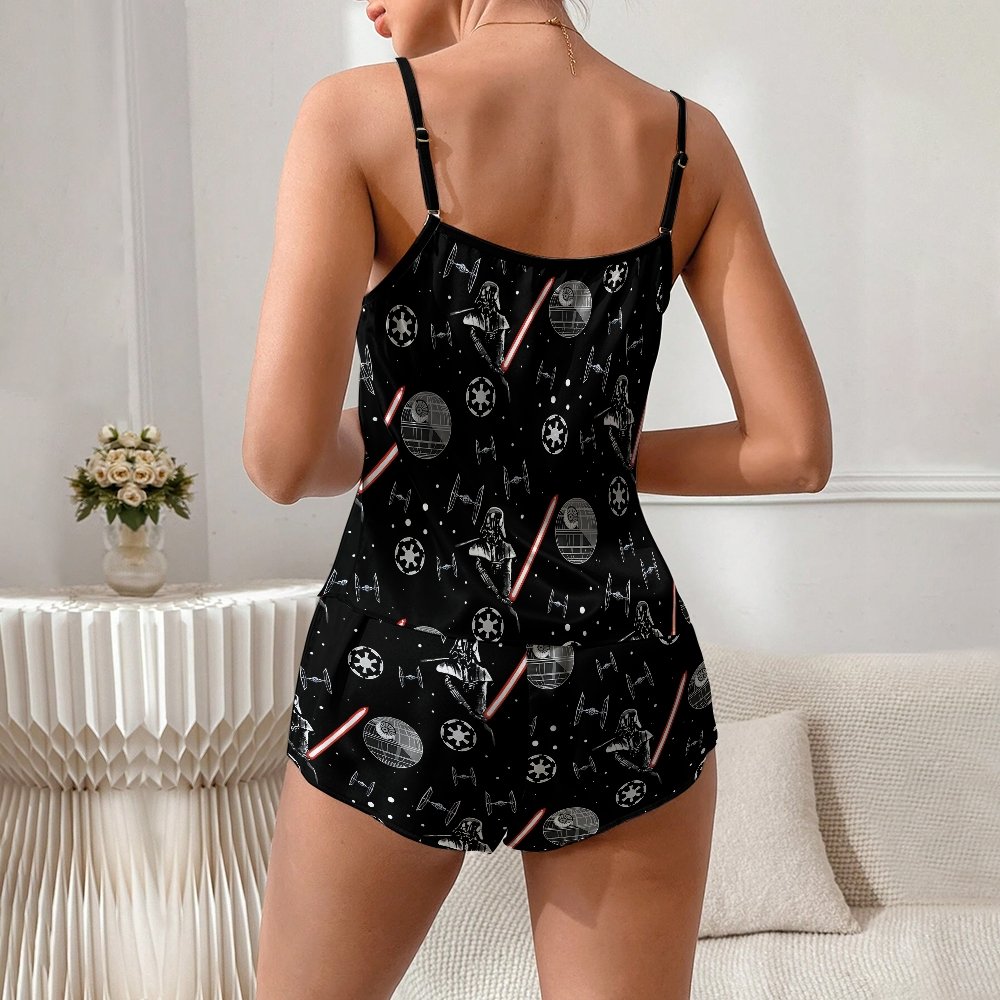 May The Power Be With You Women's Geek Suspender Cami Set
