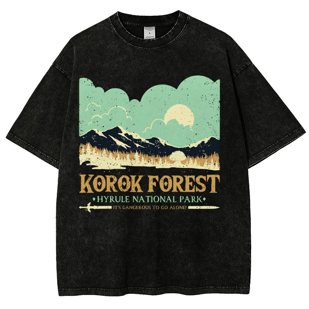 Legendary Forest Vintage Distressed T-shirt