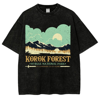 Legendary Forest Vintage Distressed T-shirt