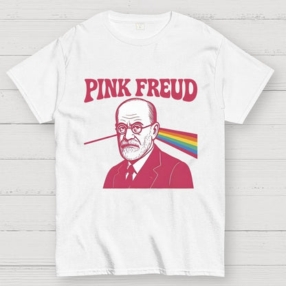 Pink Freud Geek T-Shirt