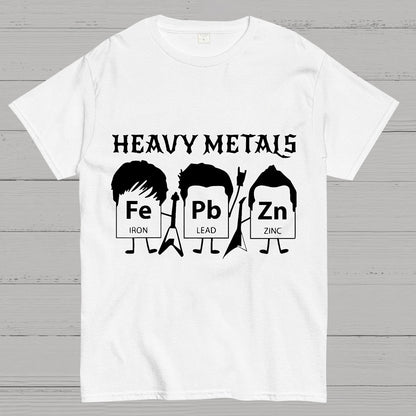 Saying Heavy Metals Rocks Chemistry Gift, Science Teacher Geek T-Shirt