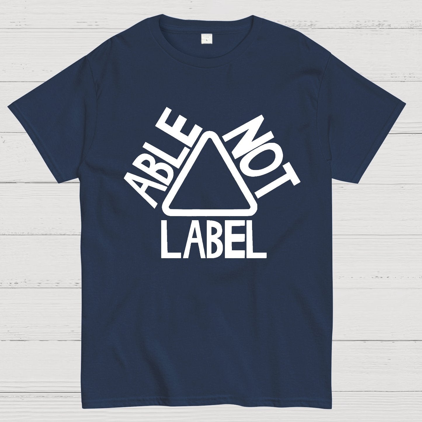 See the Able Not the Label Awareness Geek T-Shirt