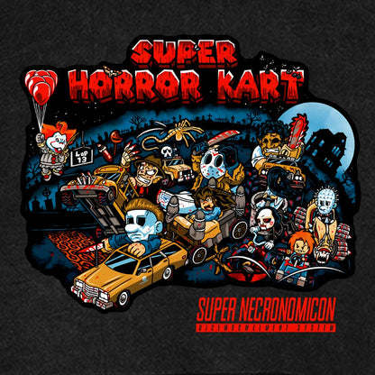 Super Horror Kart Vintage Distressed Hoodie