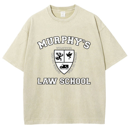 Murphy's Law School Vintage Distressed T-shirt