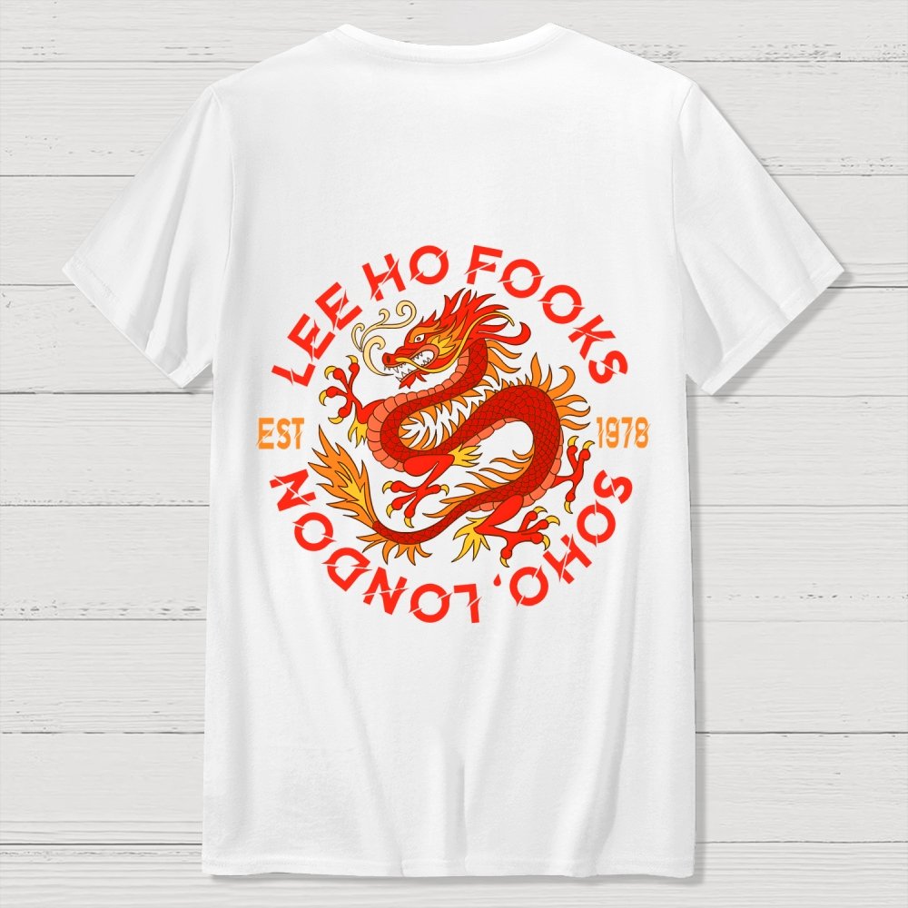 Mystery Town's (Werewolves of London) Back Printing Geek T-Shirt