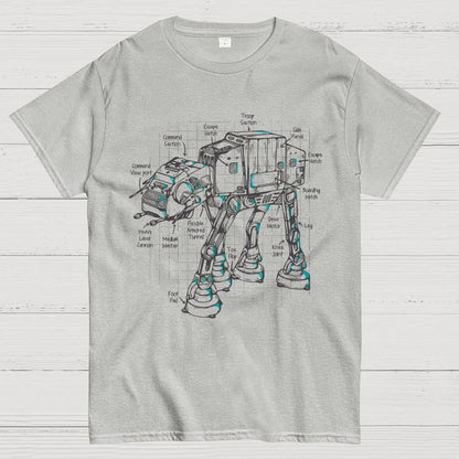 Walker's Blueprint Geek T-Shirt