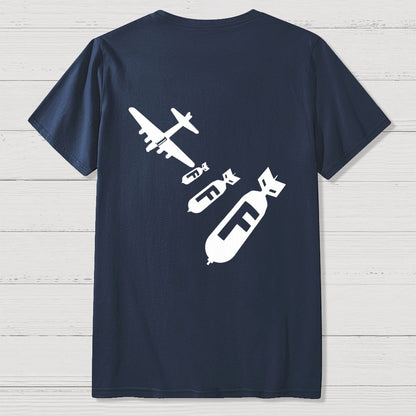 Funny - Dropping F Bombs Front And Back Printing Geek T-Shirt