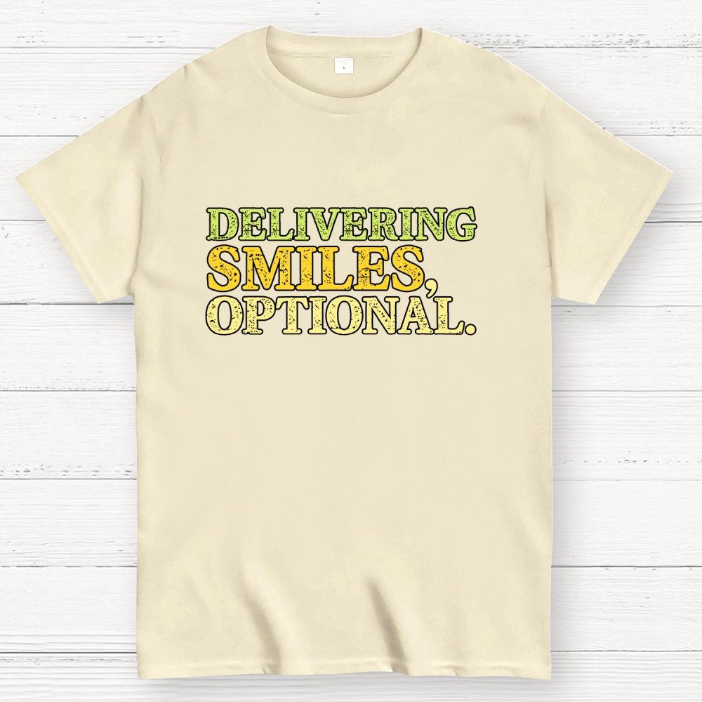 Delivering Smiles, Optional. Geek T-Shirt