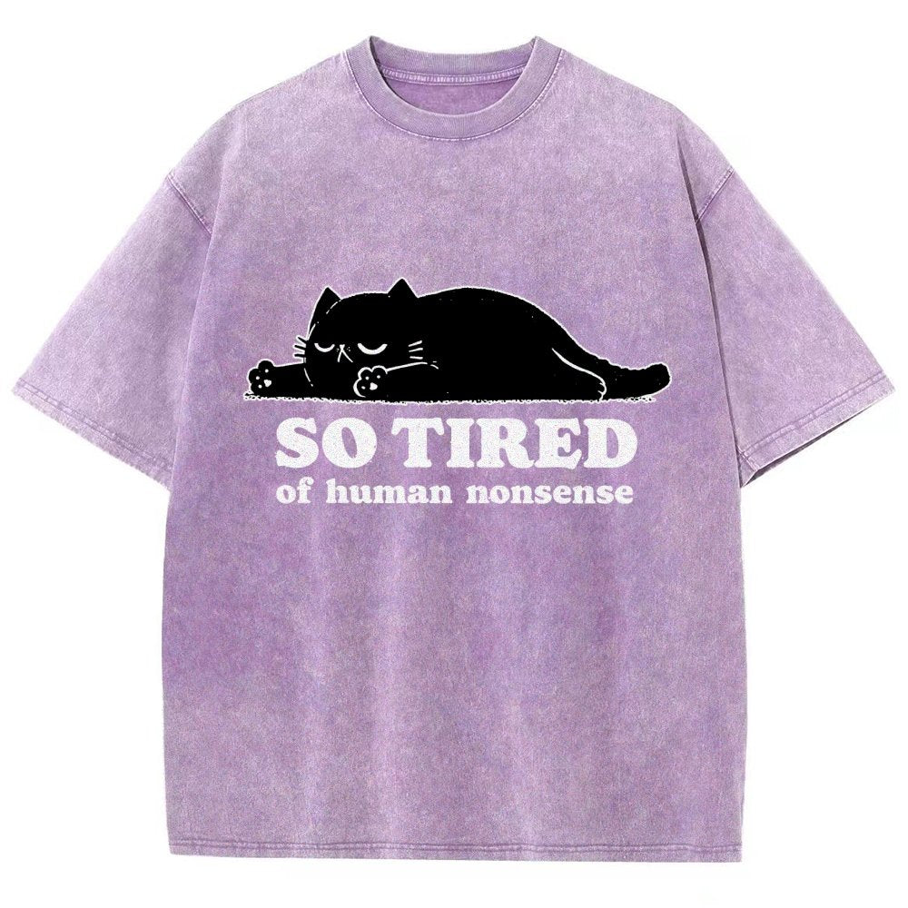 So Tired Vintage Distressed T-shirt