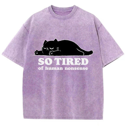 So Tired Vintage Distressed T-shirt