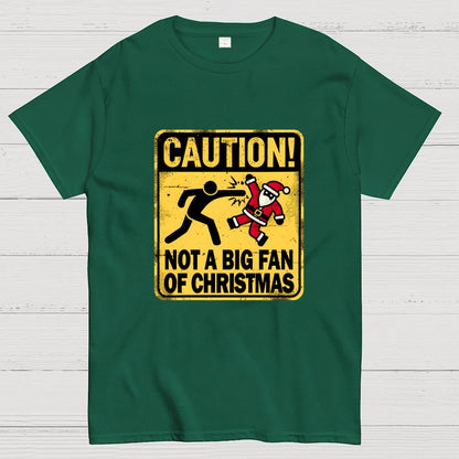 Christmas Caution Geek T-Shirt