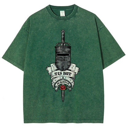 It is but a scratch. Vintage Distressed T-shirt
