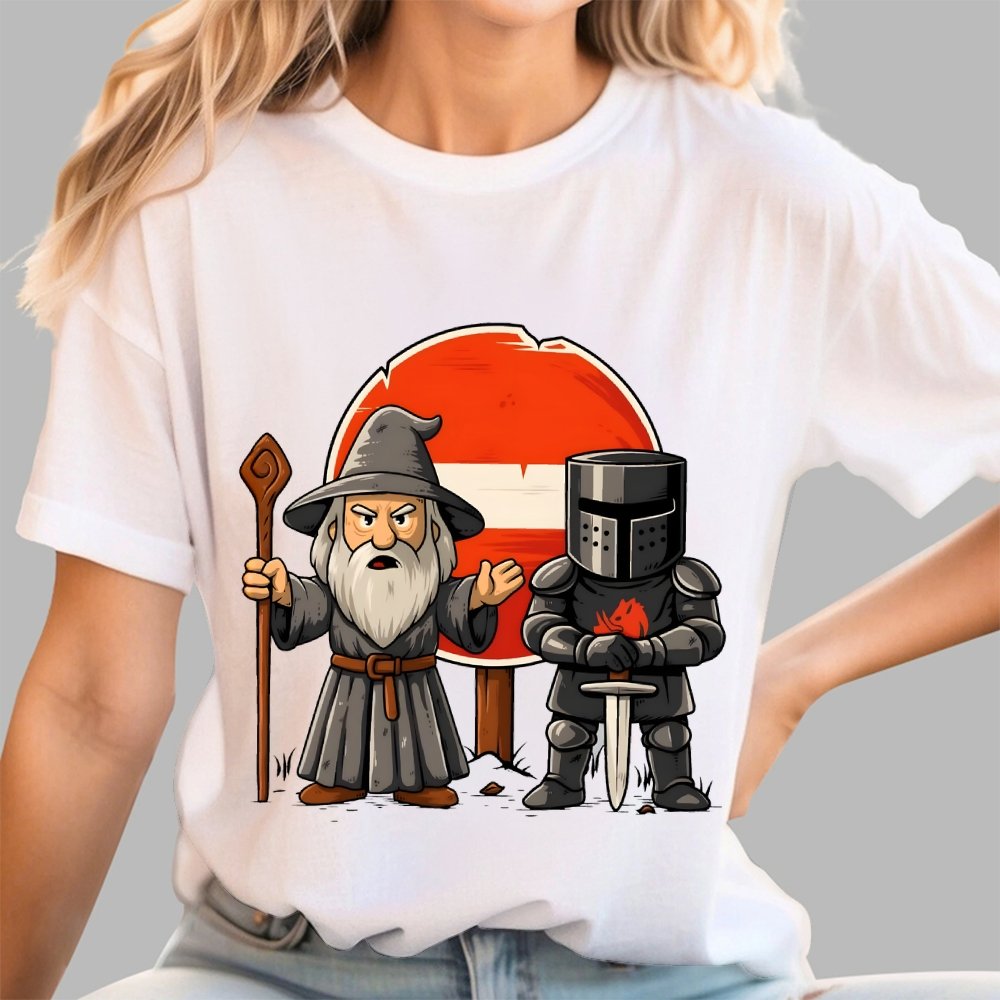 None shall pass Geek T-Shirt