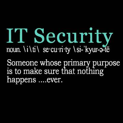 Best Funny IT Security Cybersecurity Definition Gi Geek T-Shirt